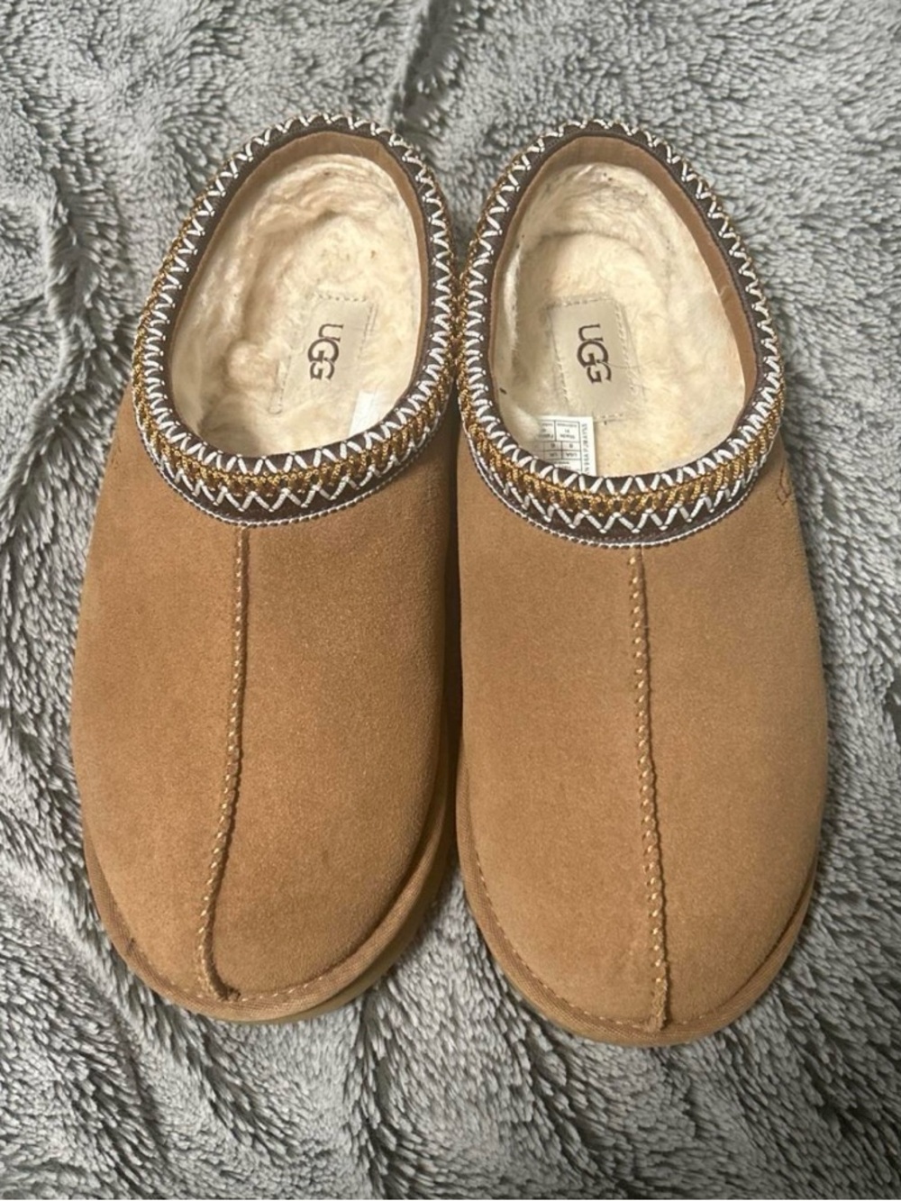 Ugg Tasman ll Slippers Chestnut Size 8 Like New!
